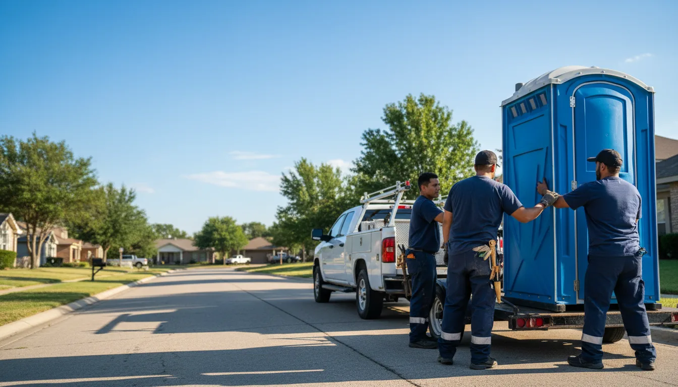 Portable Toilet Rental in Garwood, TX near me